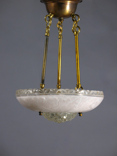 Small Flush Foliate Detail fixture